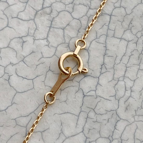 K18YG mini teacup diamond † bracelet